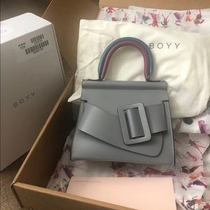 Sold!! Boyy Karl 24 leather double handle bag